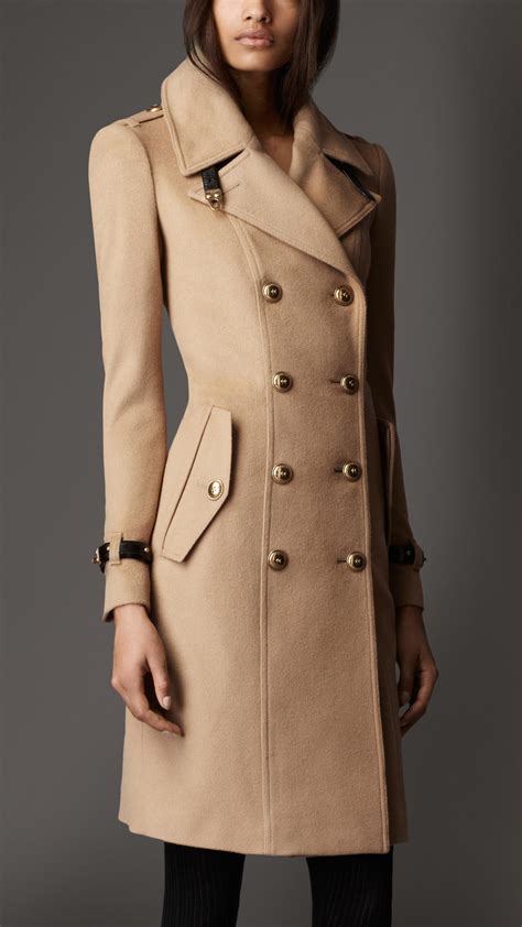 manteau burberry femme camel|burberry coats for women.